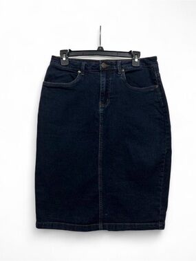 Dark Blue  Denim Skirt